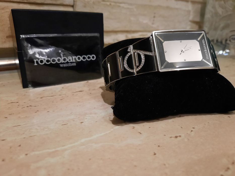 Ceas roccobarocco nou, cristale Svarowski