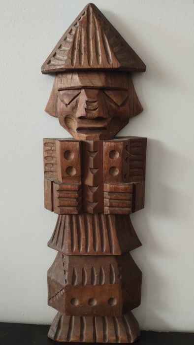 Дървени фигури /пана за стена.