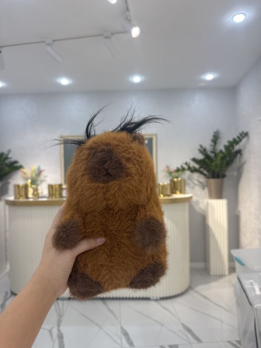 Две игрушки капибары.