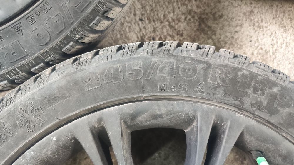 Лети джанти 18 цола със зимни гуми