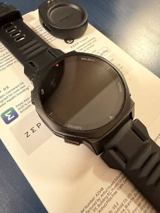 Ceas smartwatch Amazfit T Rex 3 Pro Black 44mm Garmin /  Huawei