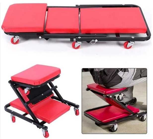 Автомонтьорски сгъваем стол - лежанка