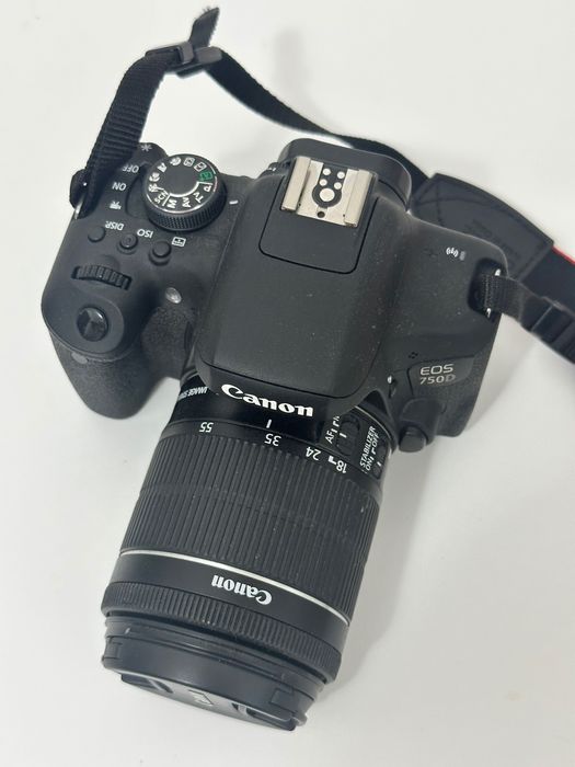 Vând Kit Complet Canon 750D – Ca Nou (Doar 7,150 cadre) + 2 Obiective