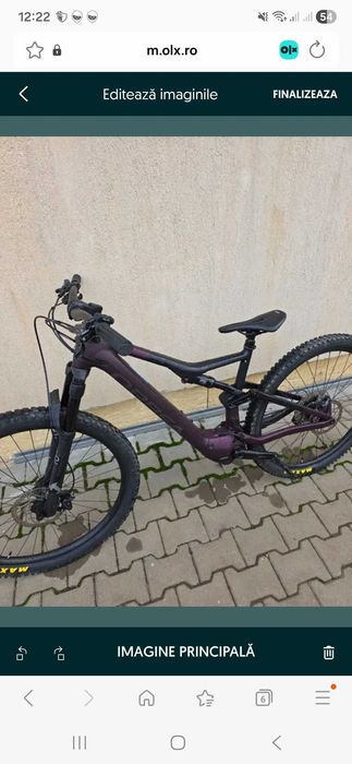 Bicicleta electrica orbea rise h30 marime L - 250km