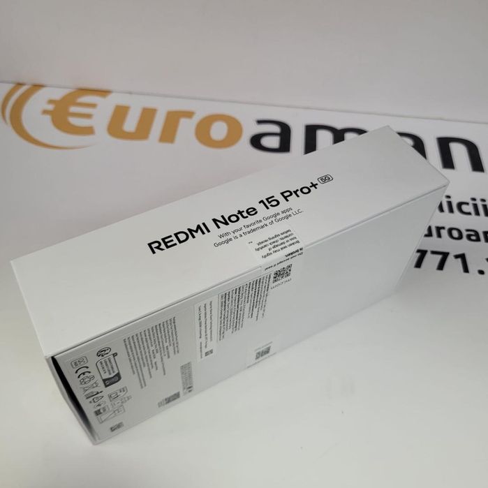 Telefon Mobil Xiaomi REDMI Note 15 Pro+, 12GB RAM, 512GB, 5G, -G-