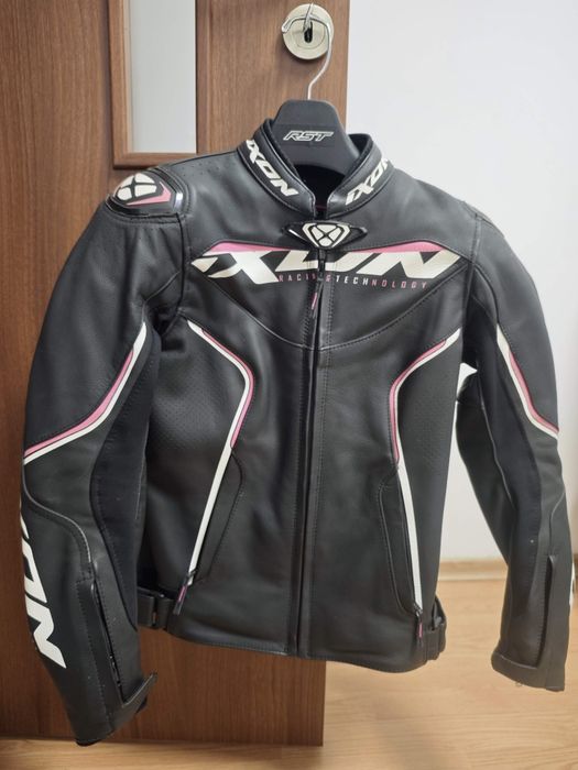 Geaca (jacheta) moto femei piele Racing Ixon  Trinity