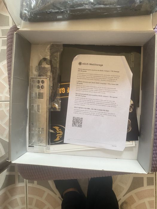 Placă de bază ASUS TUF B550M-PLUS – NOUĂ, doar desigilată