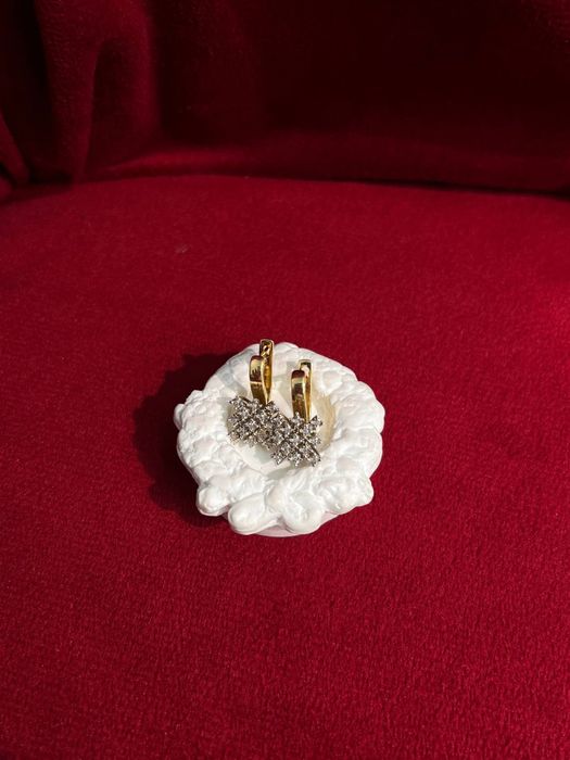 Золотые серьги/BariBarShop/0•0•24