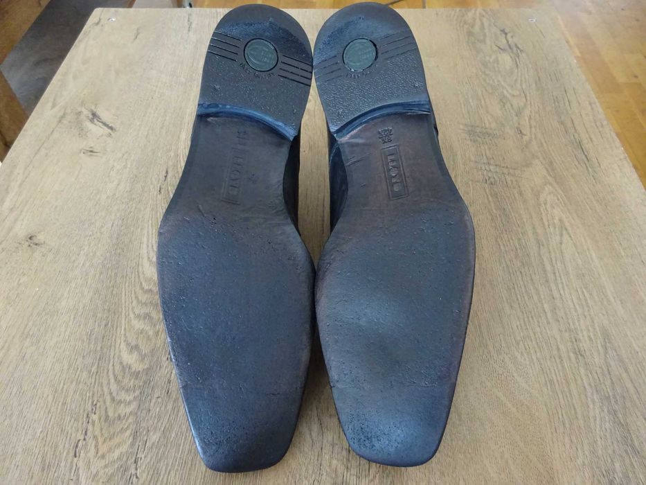 LLOYD POLAR Germania Pantofi din Piele Autentică Lăcuită Bărbați 42,5