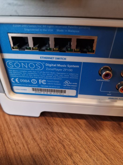 Sonos ZP100,Conect Amp si conect play