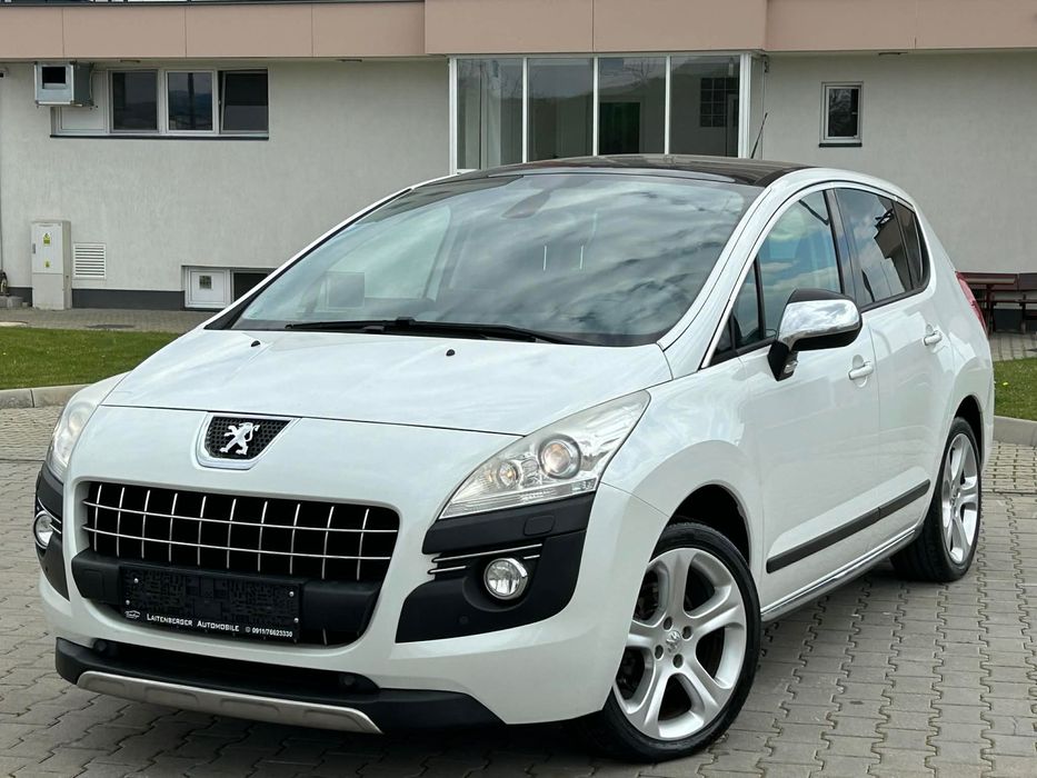 Schimb cu ATV sau Vând Peugeot 3008 2011 Model Feline 1.6 Benzină 150 CP Alb Perlat Euro 5