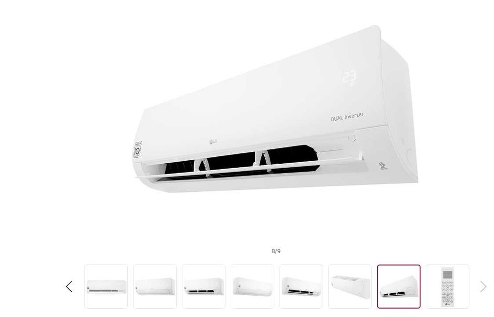 Aer Conditionat NOU LG Dual Inverter 24000 BTU, pe eMag este 5000 lei
