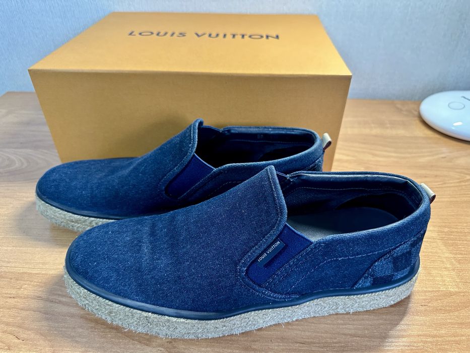 Продам оригинальные слипоны Louis Vuitton