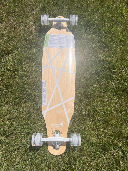 Placa Muuwmi Lights Longboard GLOW ABEC 7 Pablo
