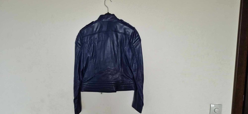Ново кожено яке Mango , XS