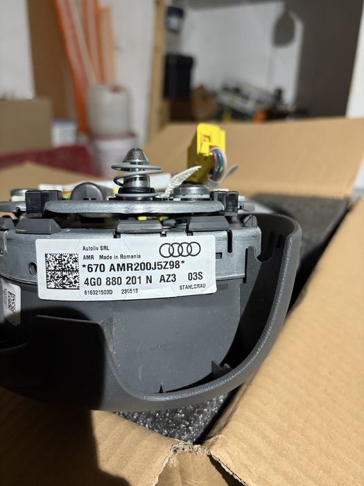 Volan audi cu airbag si padele