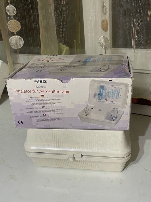 Nou NEBULIZATOR cu compresor INHALATOR AEROSOLI German și  Italian