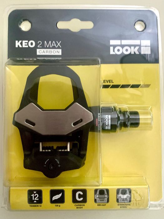 Pedale si placute noi sosea Look keo 2 max carbon