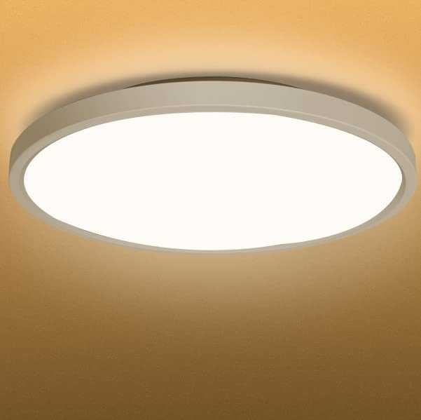 Plafonieră LED rotundă Paurller 42 cm – lumină naturală 4000K