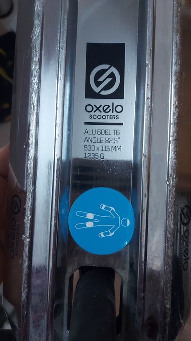 Trotineta freestyle Oxelo MF 3.6V5 Neochrome