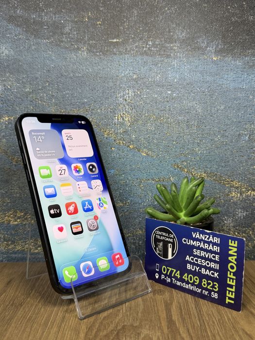 Iphone 12/128gb/2 Ani Garantie Centrul de Telefoane/rate