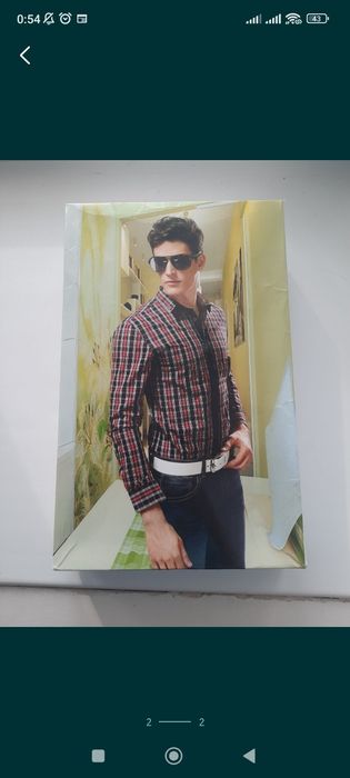 Рубашка мужская. Новая