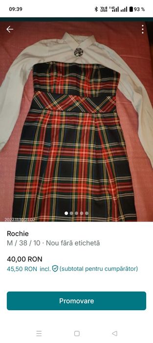 Rochie  fara umeri