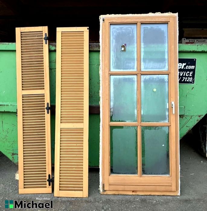 Usa terasa lemn masiv,cu obloane,Gaulhofer,Austria(Franz 8162)