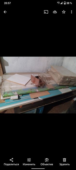 Продам новый детский кровать с шкафом