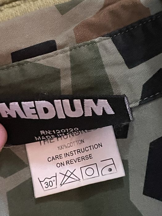 The hundreds camo shirt M риза