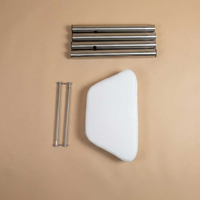 Pat cosmetica 3012, Alb, Nou