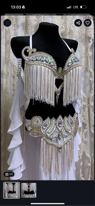 Костюм для восточного танца на заказ — ручная работа