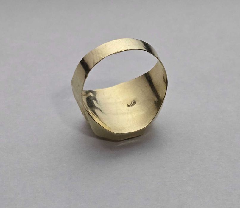 Златен мъжки пръстен 14 карата Volkswagen