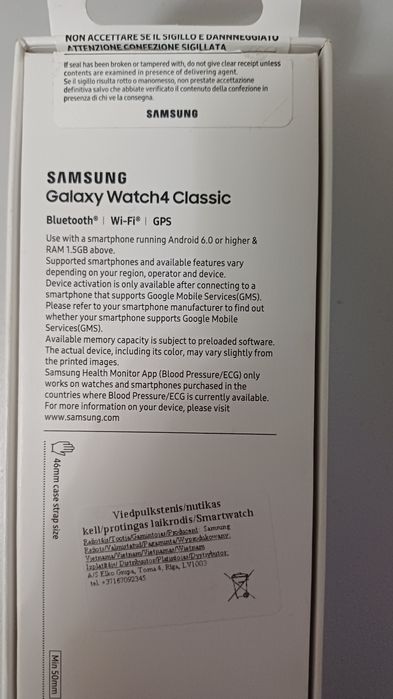 Продам часы Samsung GalaxyWatch4 Classic