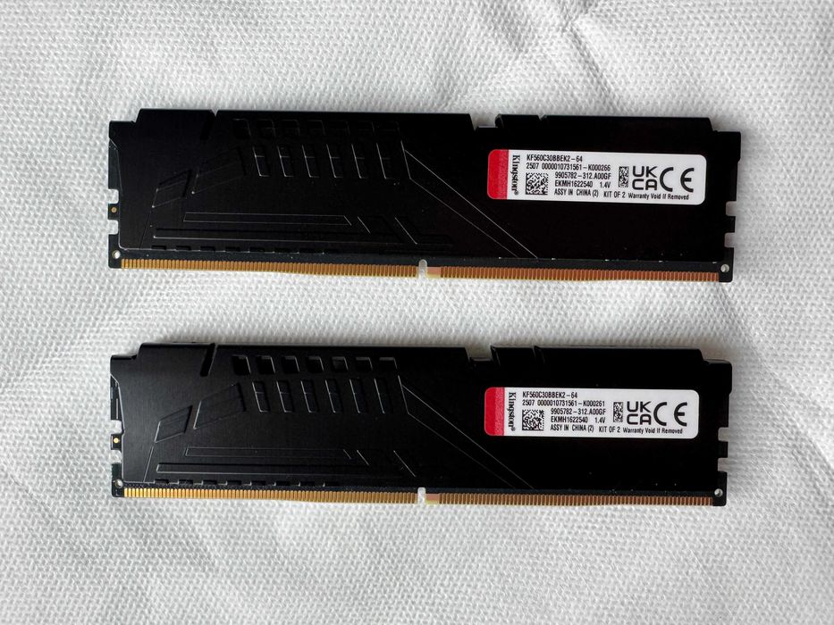 Kingston FURY Beast 64GB(2x32GB)DDR5-6000Mhz XMP/EXPO с дожив гаранция