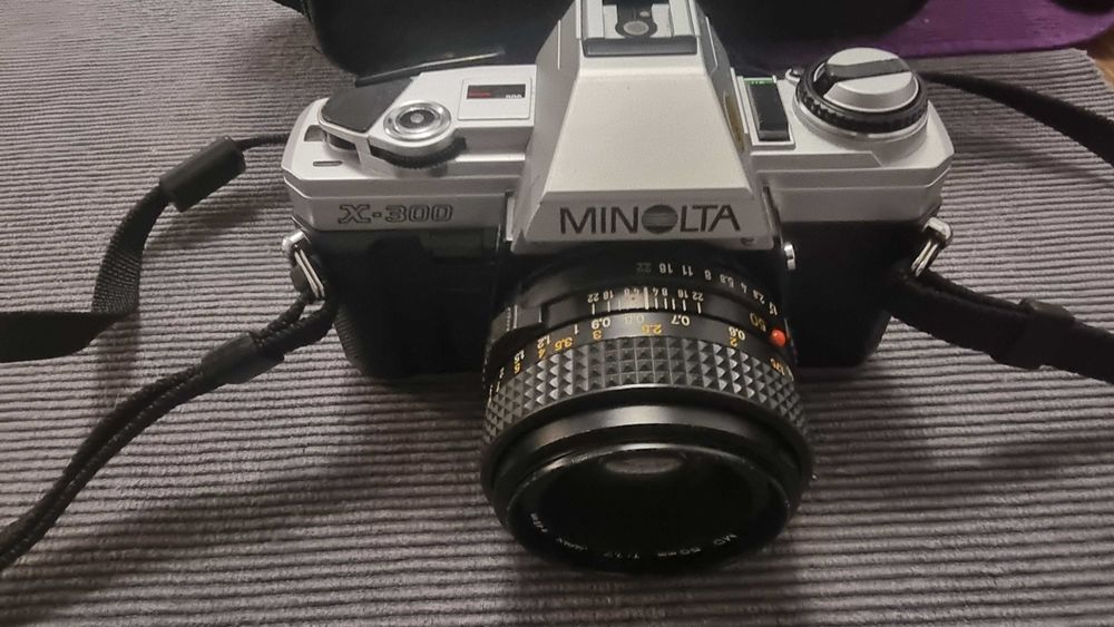 MINOLTA X-300 lens 50mm