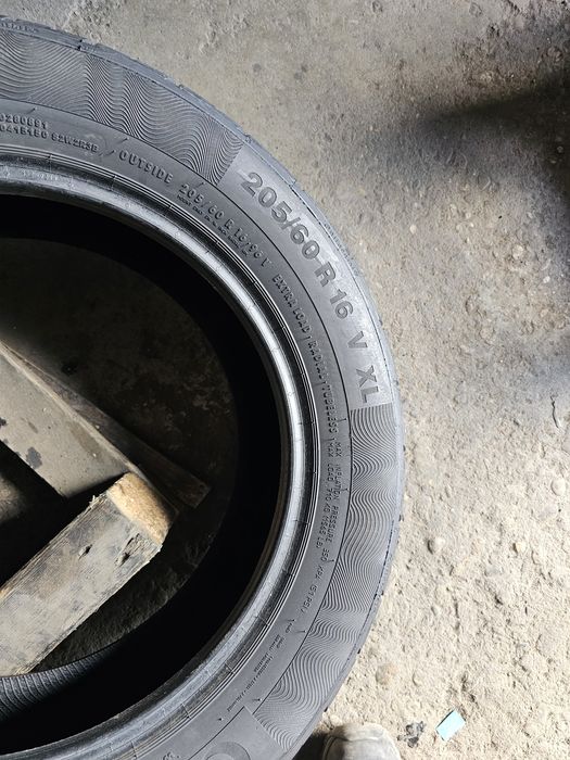 4 anvelope vara 205 60 16 Continental 2025 7.2mm