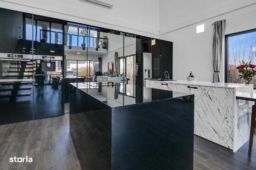 Vila smart | 5 camere | Balotesti | Piscina | La liziera pădurii