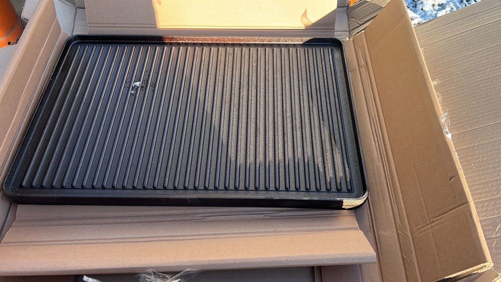 Plită fontă reversibila 60/40 dimensiune! PREDARE PERSONALĂ!