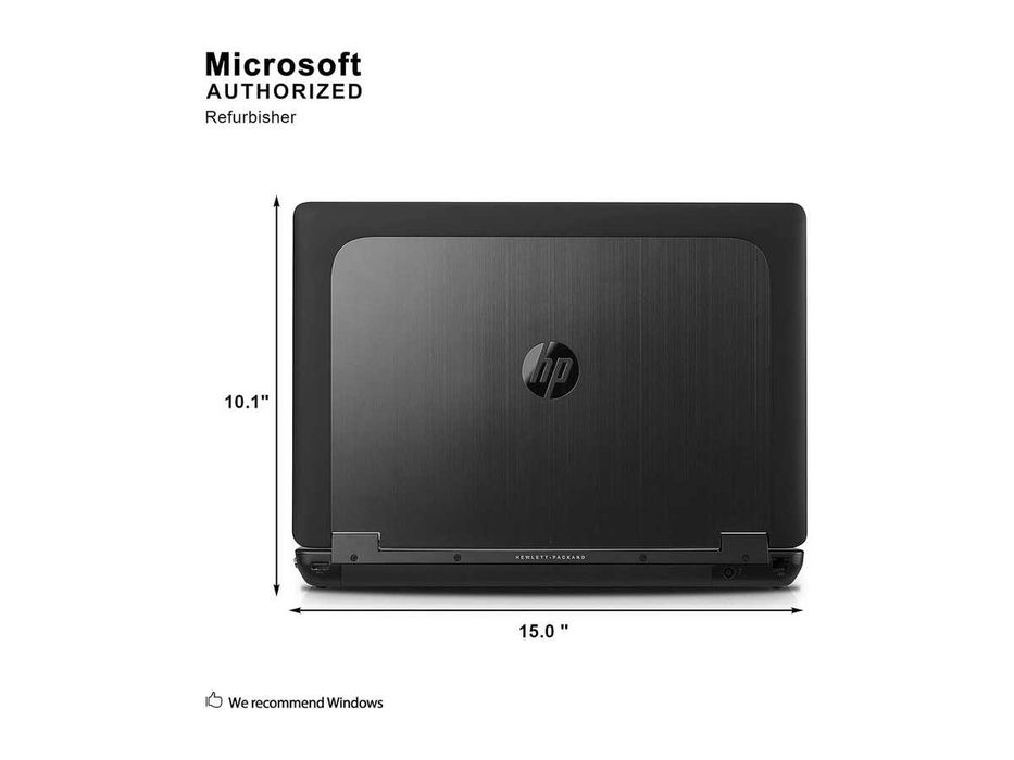 Лаптоп HP ZBook 15 G2 I7-4800MQ K2100M 16GB 256GB SSD с до 24 МЕСЕЦА ГАРАНЦИЯ и Windows 11 PRO