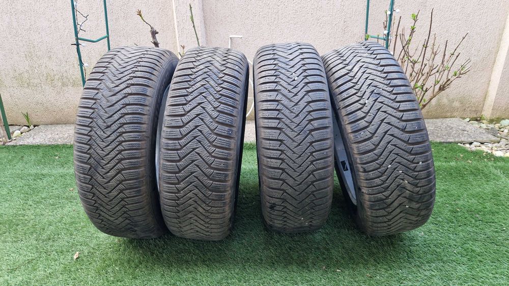 Set 4 jante aliaj+4 anvelope iarna Laufen 215/60/r16 99H