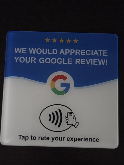 Google review cards - NFC