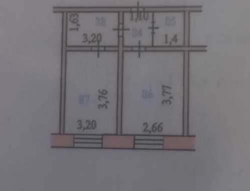 2 комнатная Центр 10.750