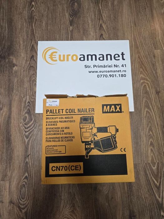 Pistol de cuie MAX CN70 -P-