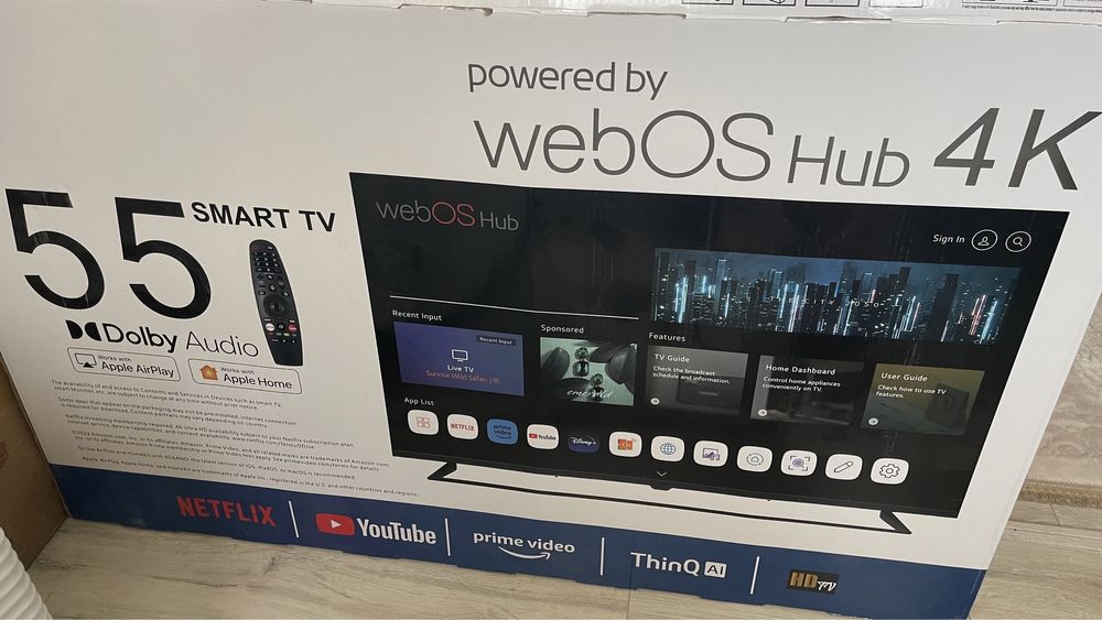 Новый Smart телевизор все современные опций