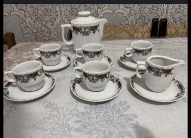 Сервиз кофейный 5 чашек