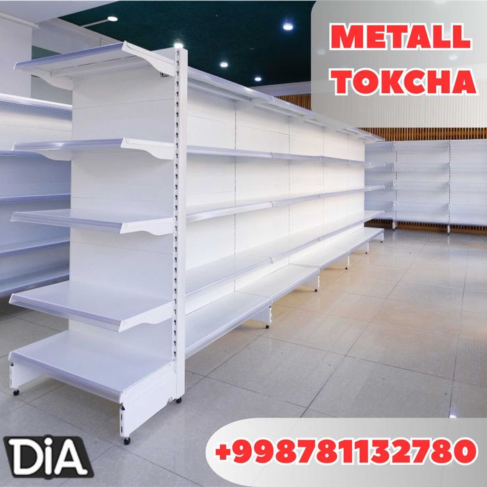 Стеллаж, Металлические стеллажи metall stellaj, tokcha, dokon polka
