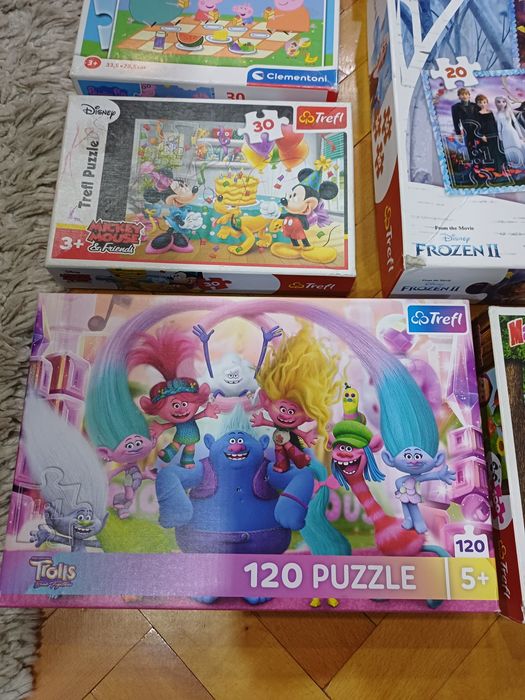 Десет детски пъзела + игра