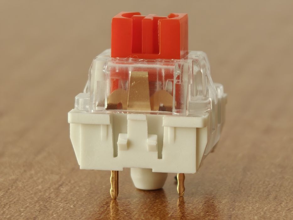 Switch-uri AS RED+Keycaps Negre/albe