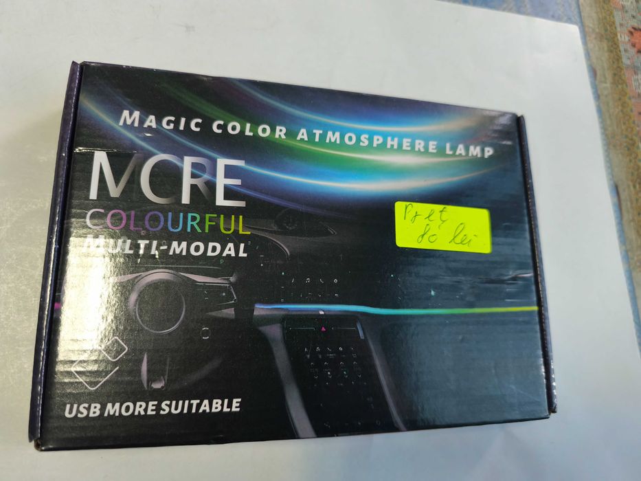 Kit banda led rgb interior 110 cm